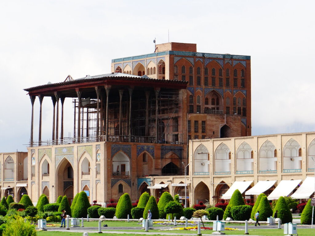 Ali Qapu Pavilion in Isfahan